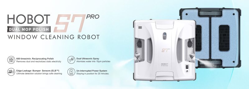 Robot de spălat geamuri HOBOT-S7 Pro - Hobot Moldova