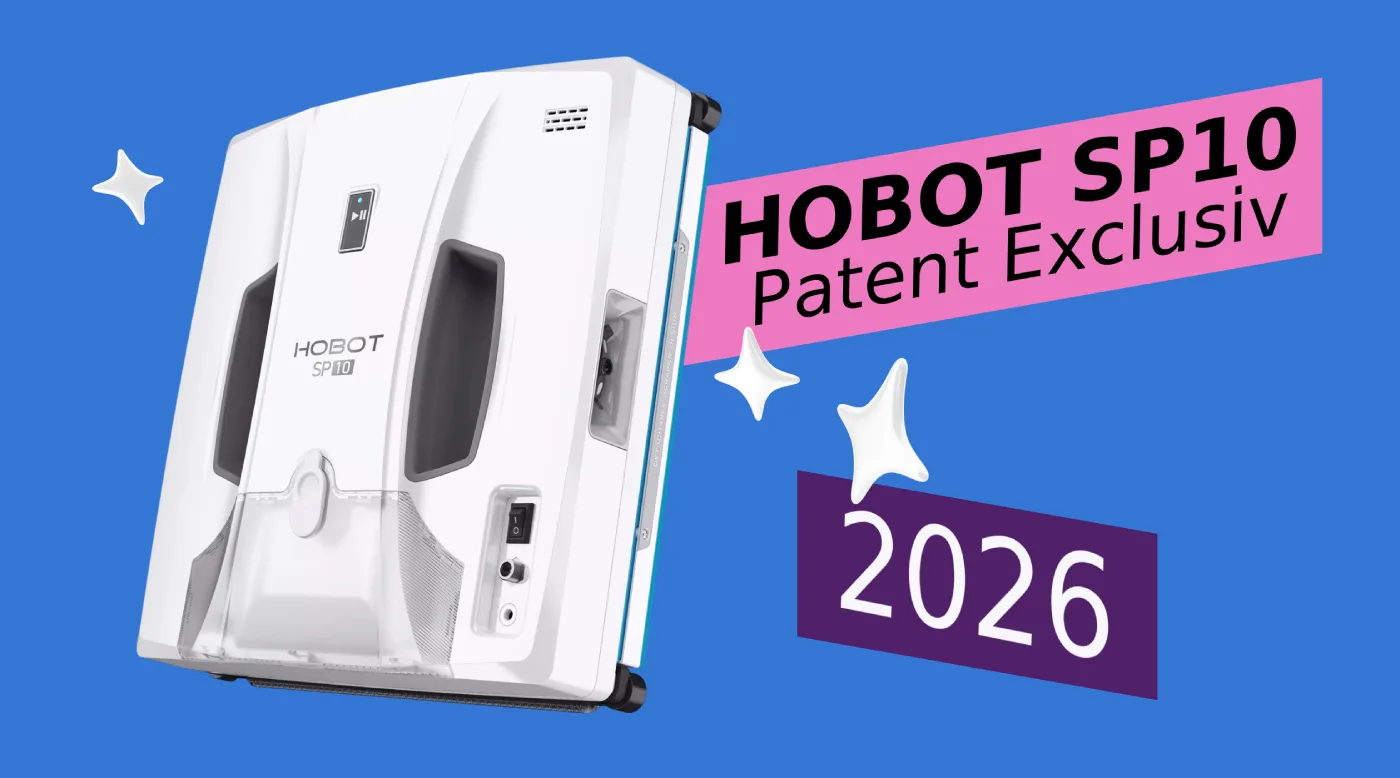 Robot de spălat geamuri HOBOT SP10 - Hobot Moldova
